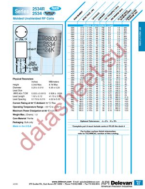 2534-08K datasheet  